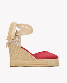 Womens | Marseille Platform Wedge Espadrille | Reef Red
