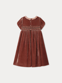 Girl | Blossom Special Occasion Dress | Terracotta