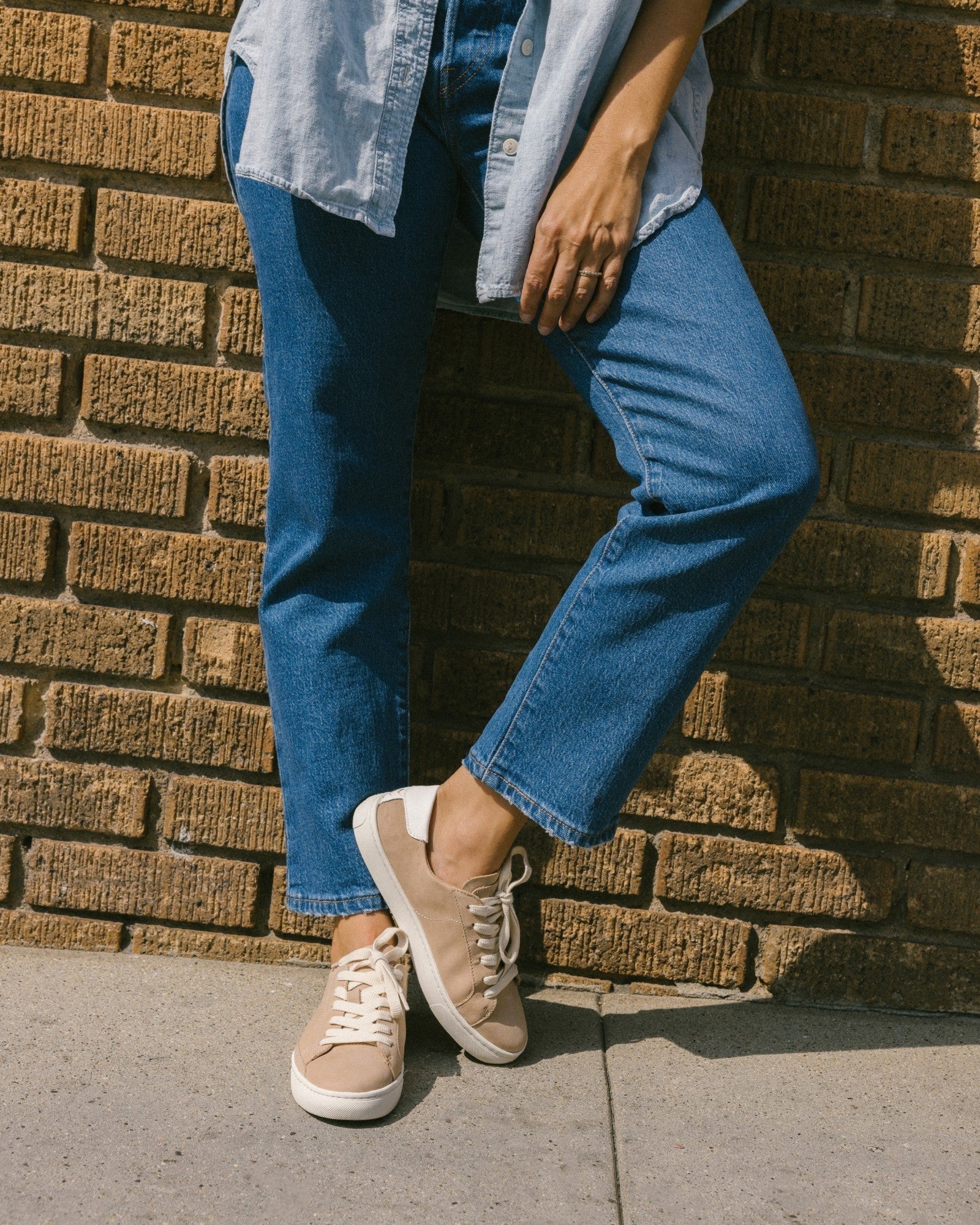 Womens | Ibiza Classic Sneaker | Champagne Pink