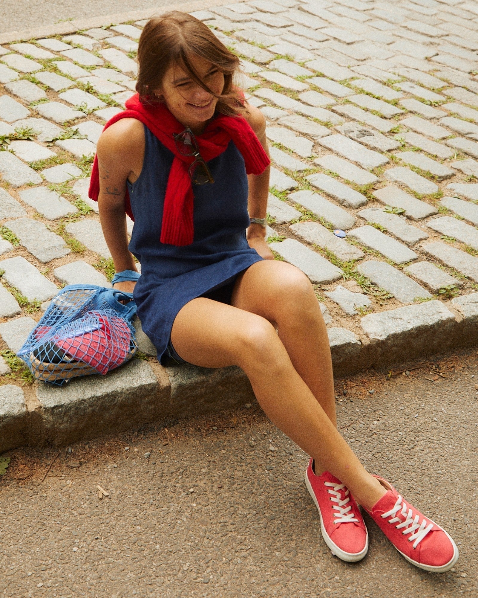 Womens | Ibiza Canvas Sneaker | Cayenne Red