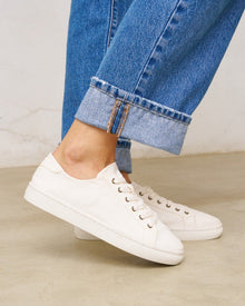 Womens | Ibiza Canvas Sneaker | La Concha Ivory