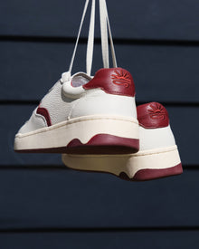 Womens | Roma Retro Sneaker | White/Wine