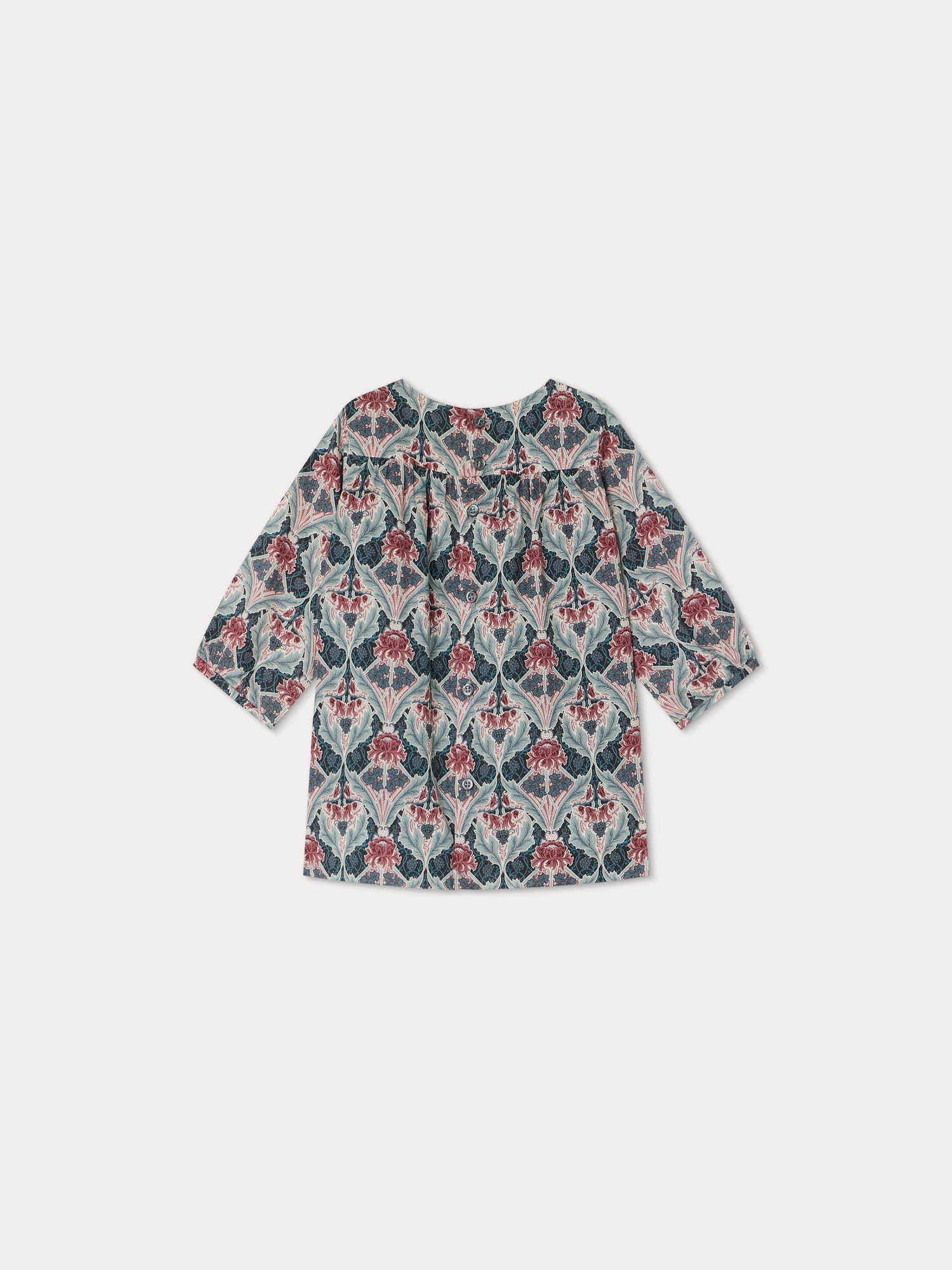 Girl | Felicie Smocked Dress | Fig