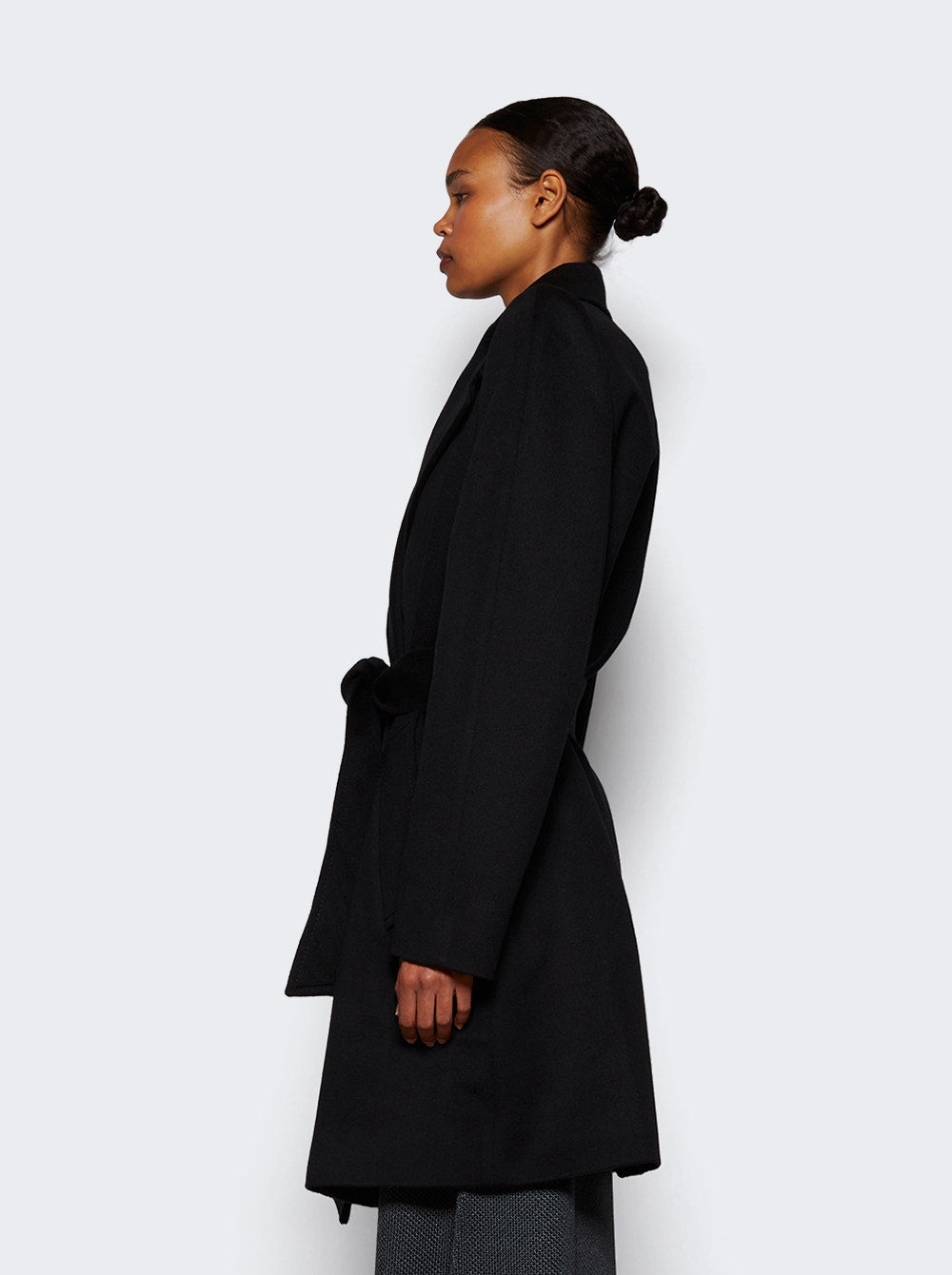 Women | WARDROBE.NYC X Rhw | Midi Coat | Black