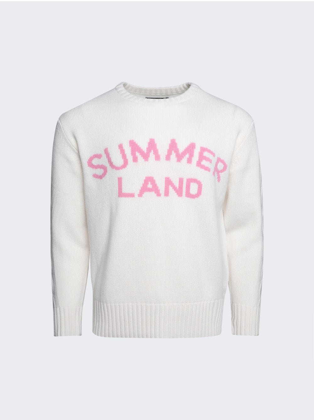 Men | NAHMIAS | Summerland Intarsia Crewneck Sweater | White