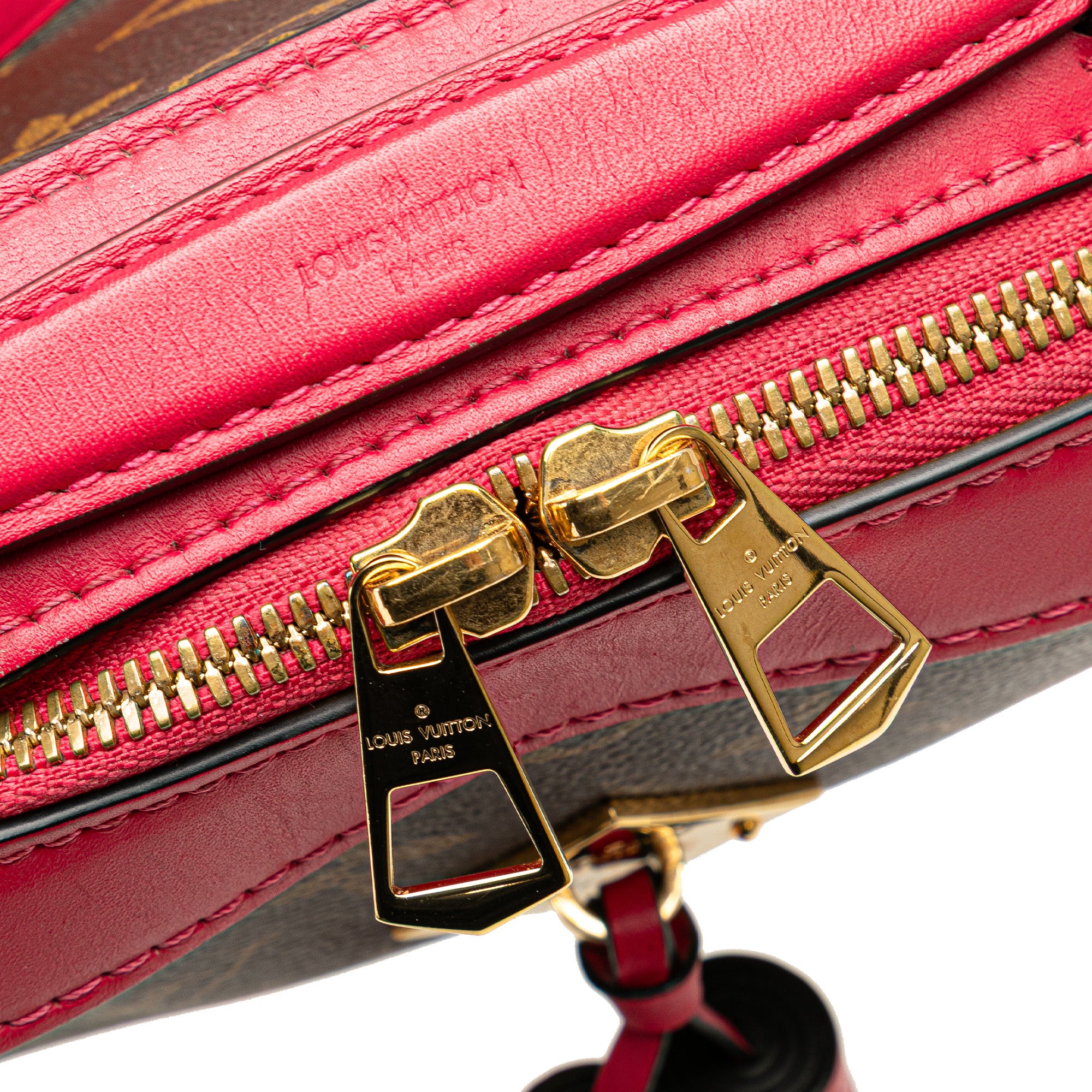 Louis Vuitton | Pre-Owned Monogram Saintonge | BrownRed