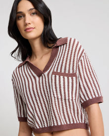 Brown/White