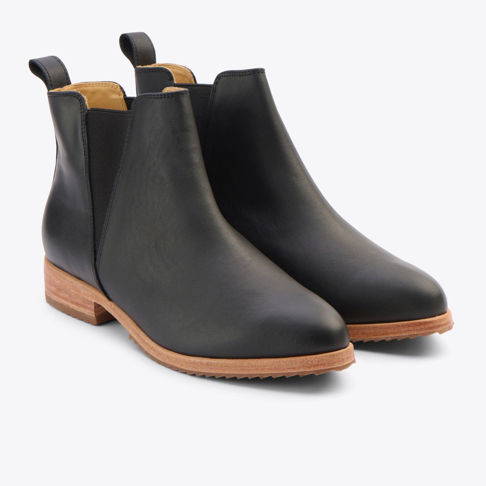 Classic Chelsea Boot Black Women's Leather Boot Nisolo