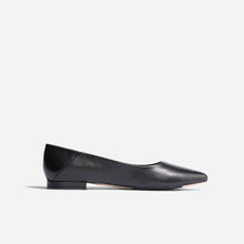 Womens | Fina Pointed Toe Flat | Black