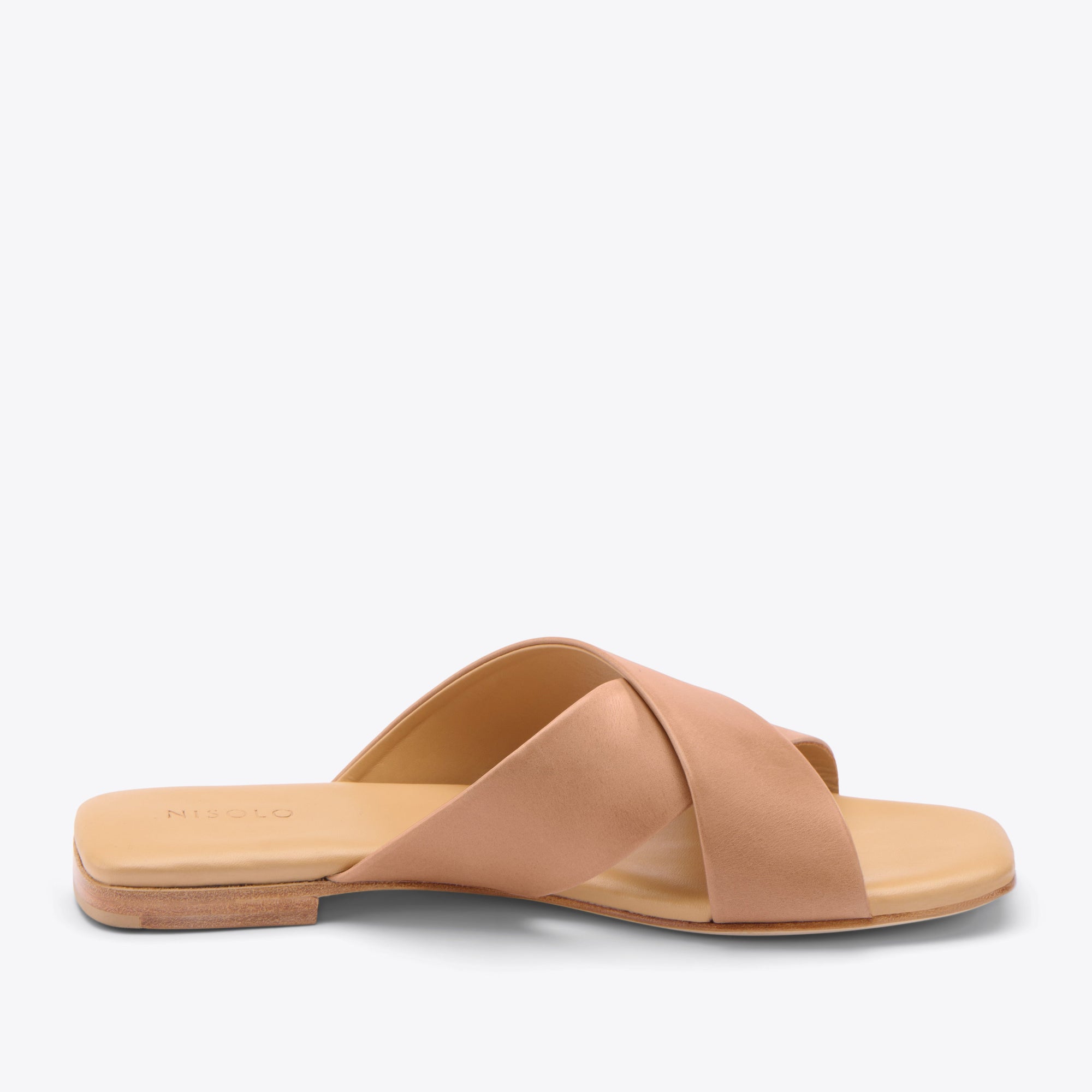 Womens | Catalina Slide Sandal | Almond