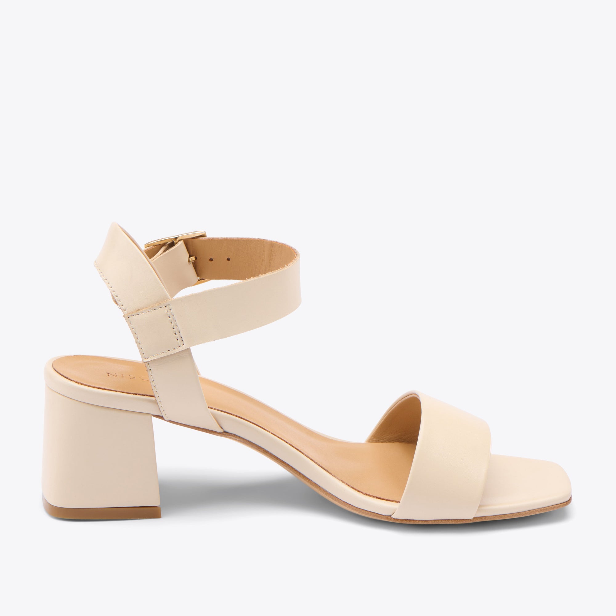 Womens | Stella Go-To Block Heel Sandal | Bone