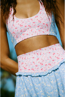 Dierdra Floral Sports Bra | Windsor Petal Print Mix