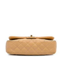 Chanel | Pre-Owned Medium Classic Lambskin Metal Edge Shoulder Bag | Yellow