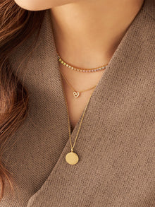 Full Circle Necklace | 14K Gold Vermeil