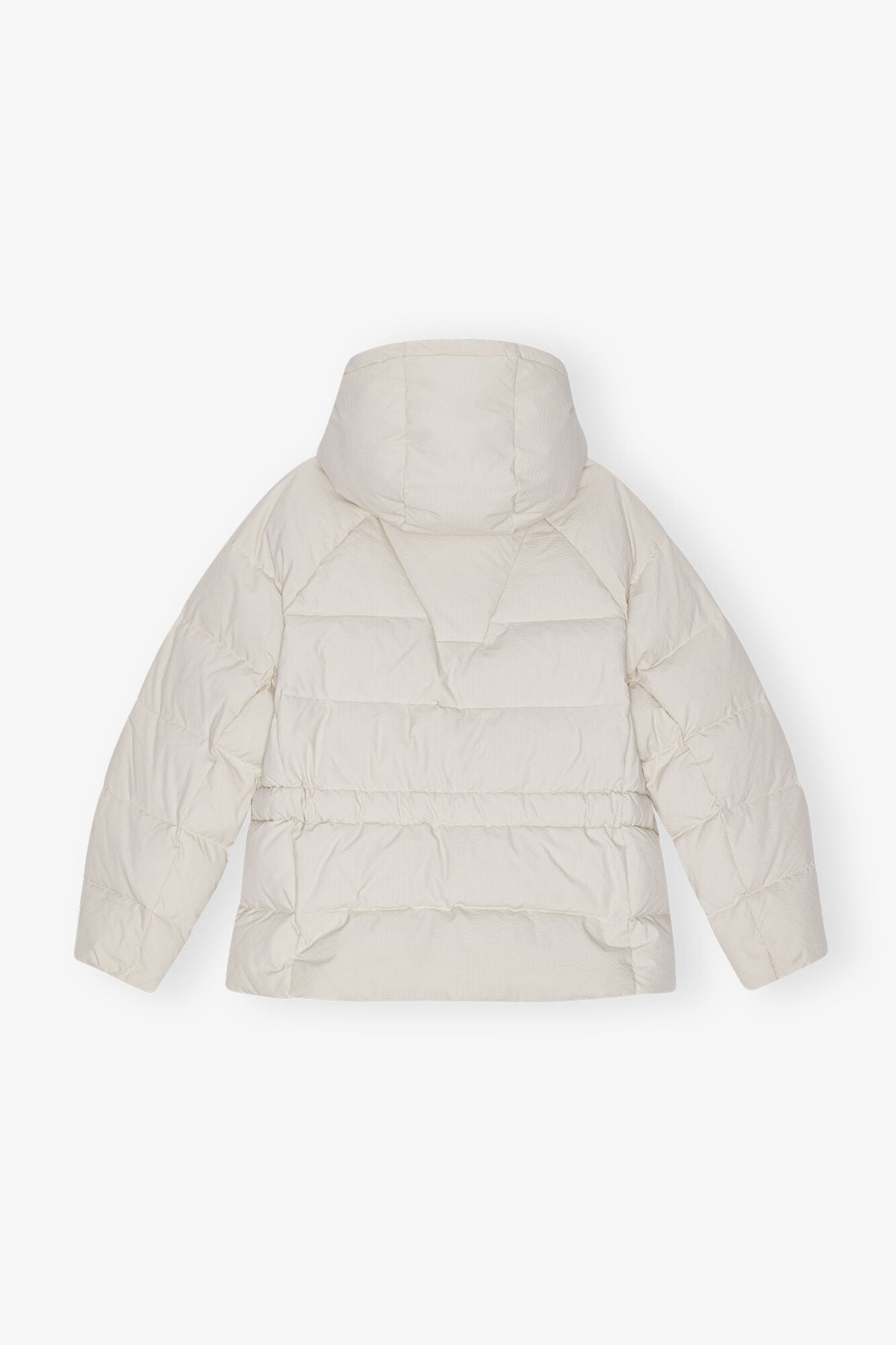 White Tech Oversized Puffer Jacket | Tofu