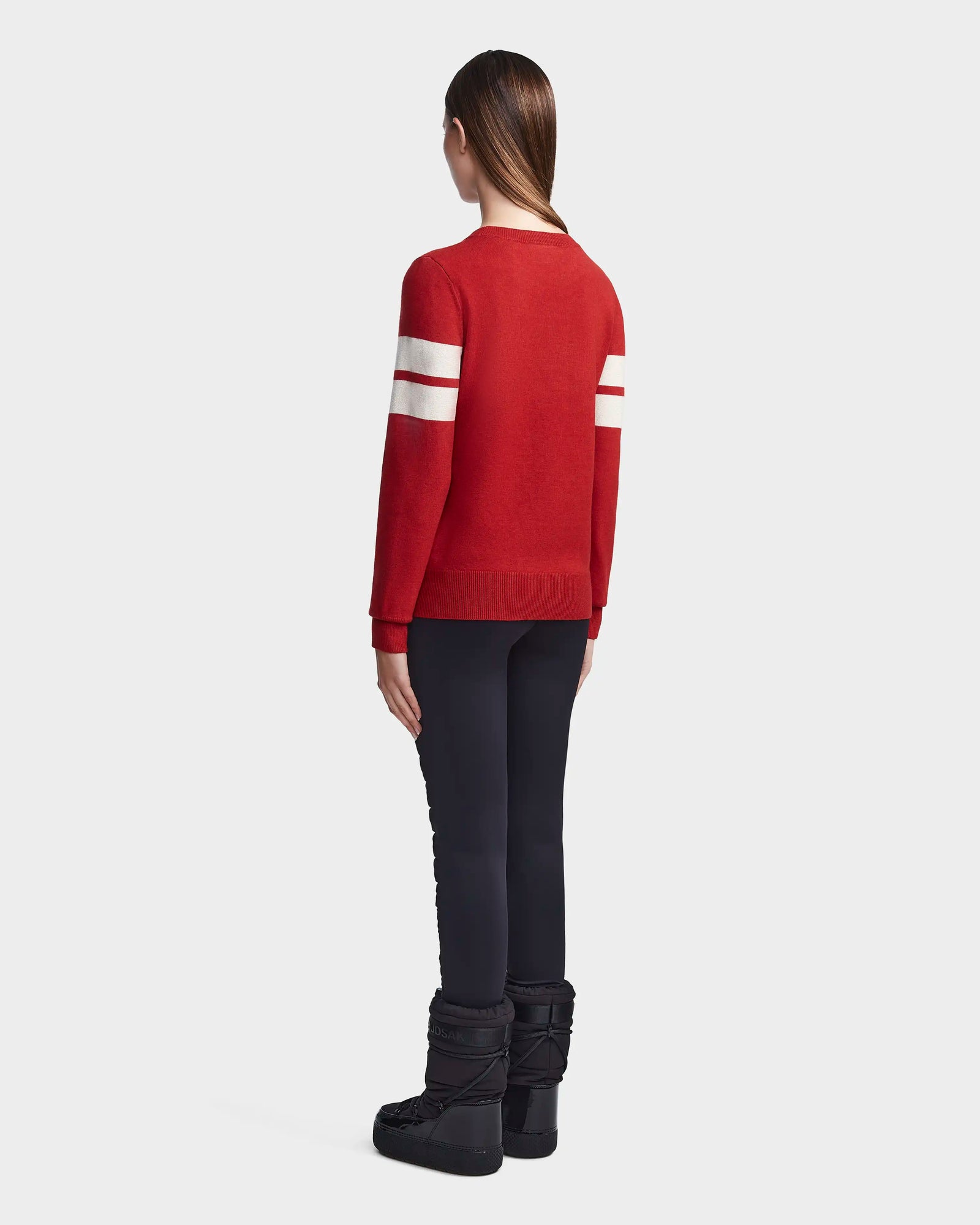 Women | ODESSA Ski Sweater | Orange