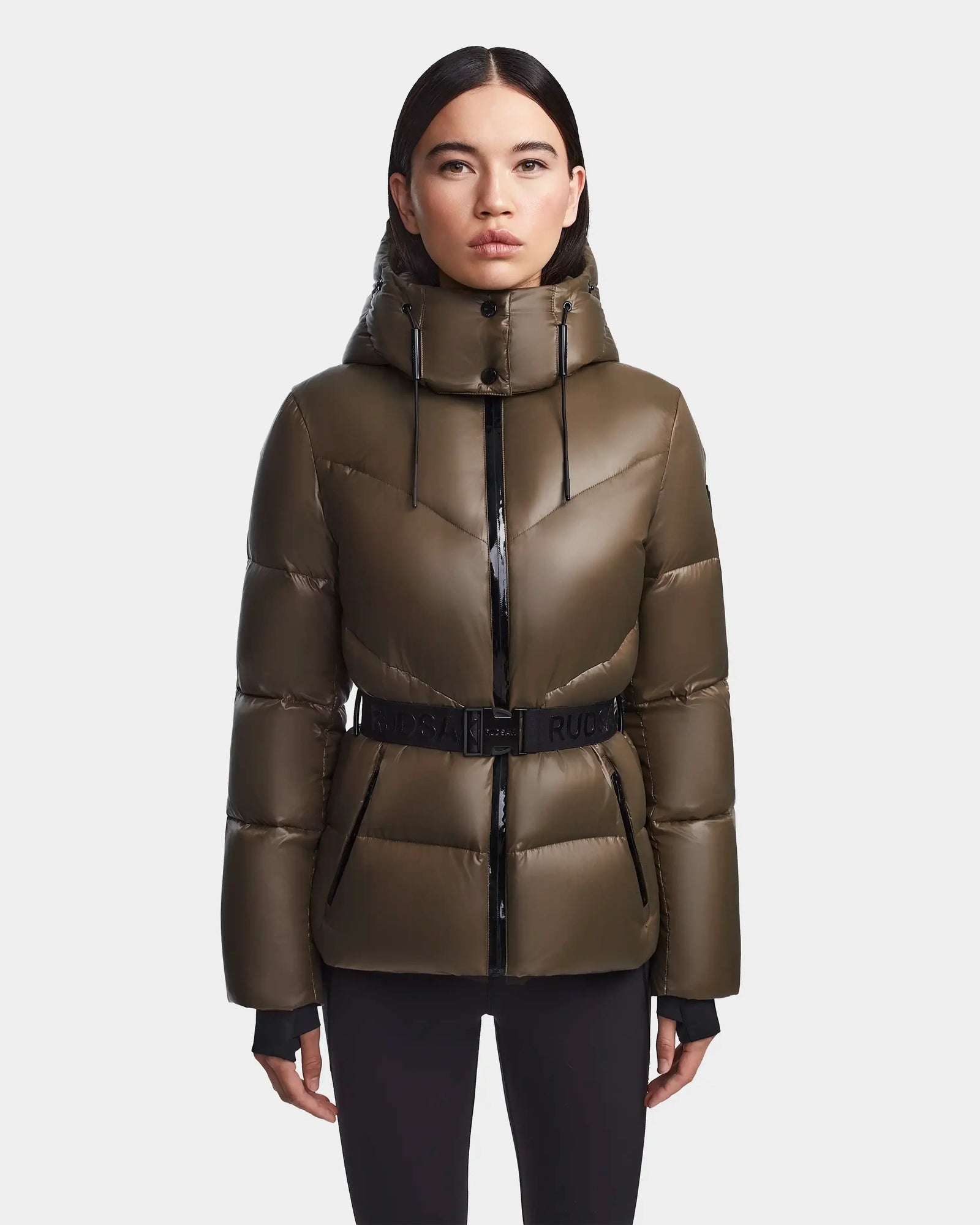 Women | CHRISTELLE S Down Puffer | Light Olive