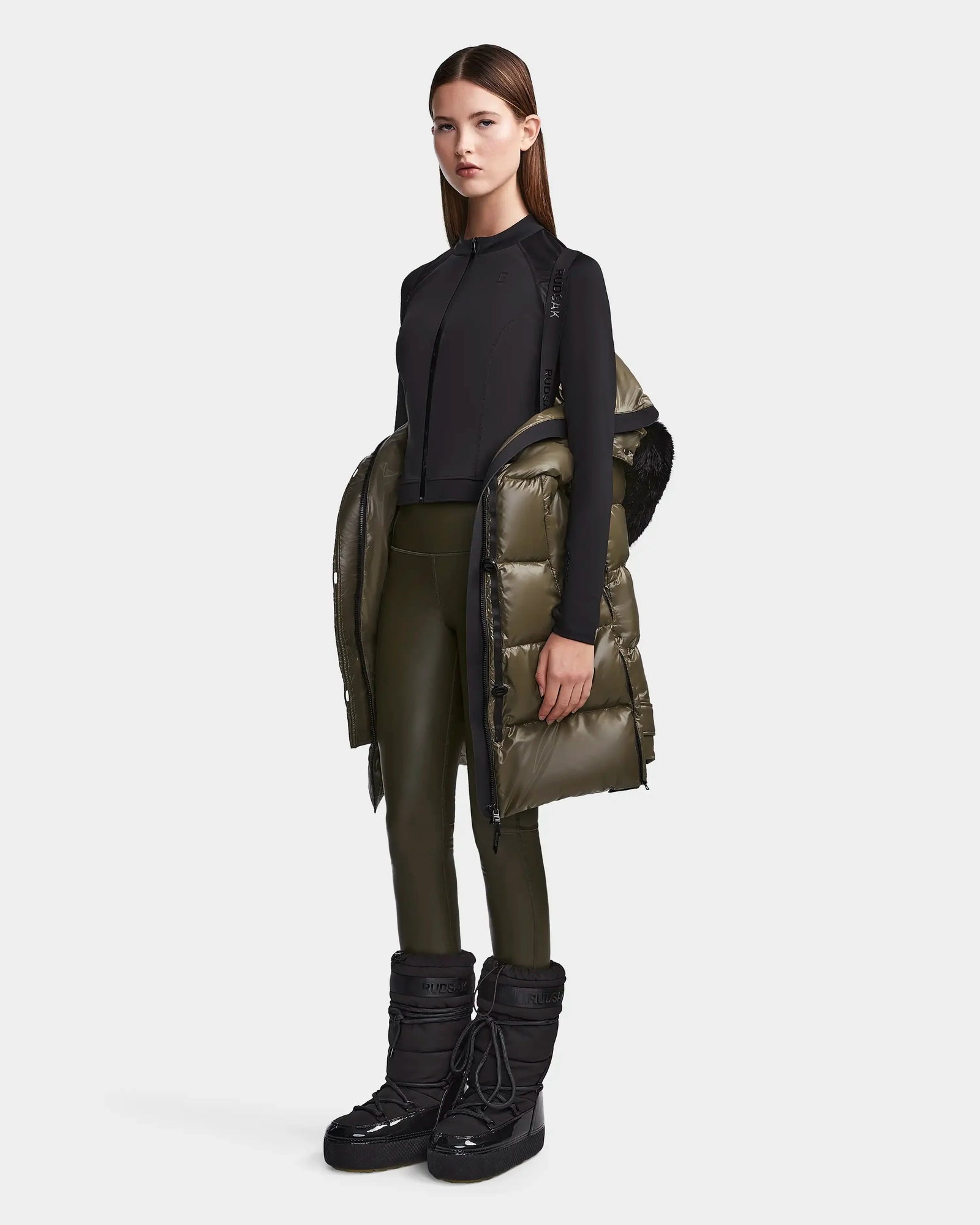 Women | MEYA S Down Puffer | Light Olive