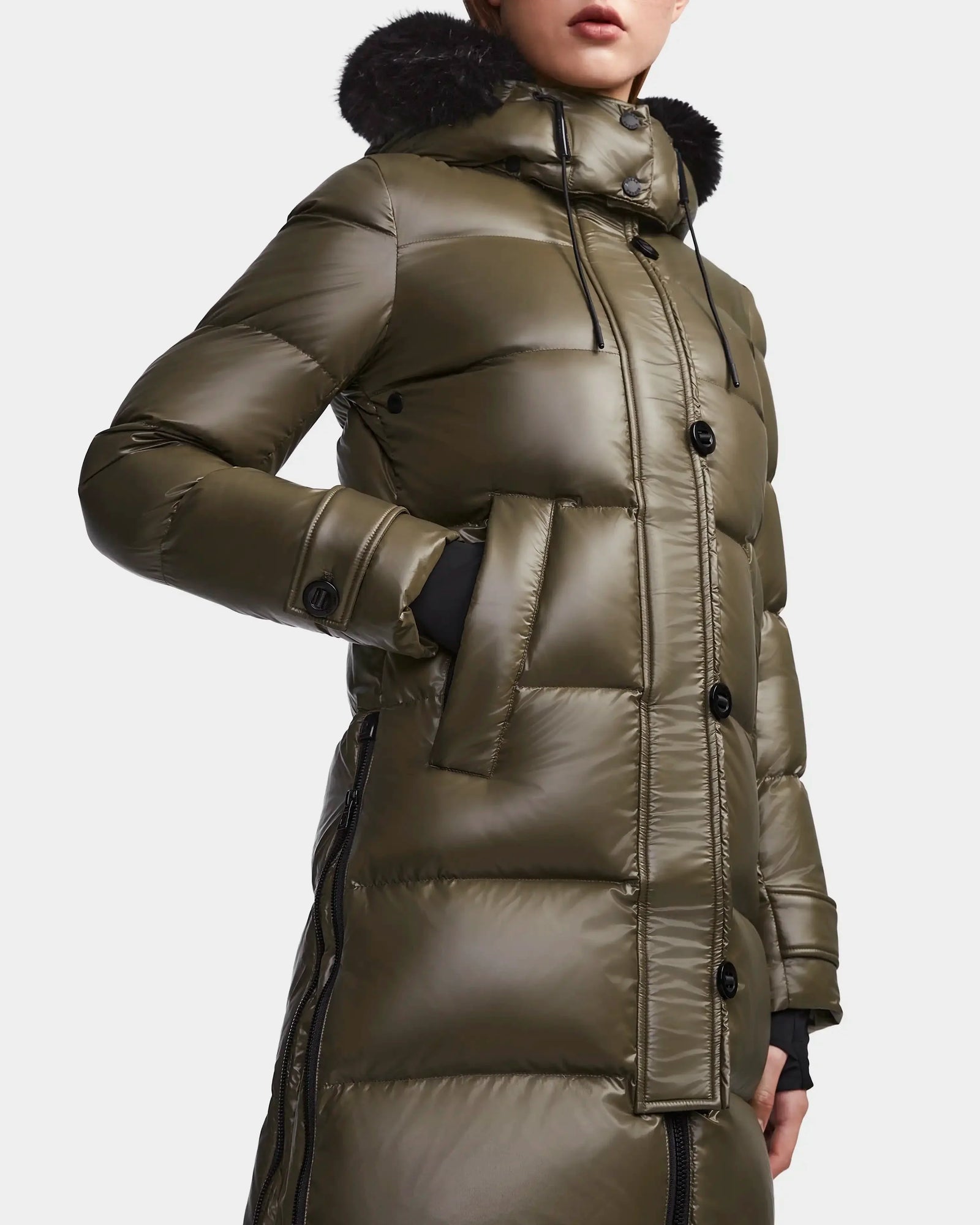 Women | MEYA S Down Puffer | Light Olive