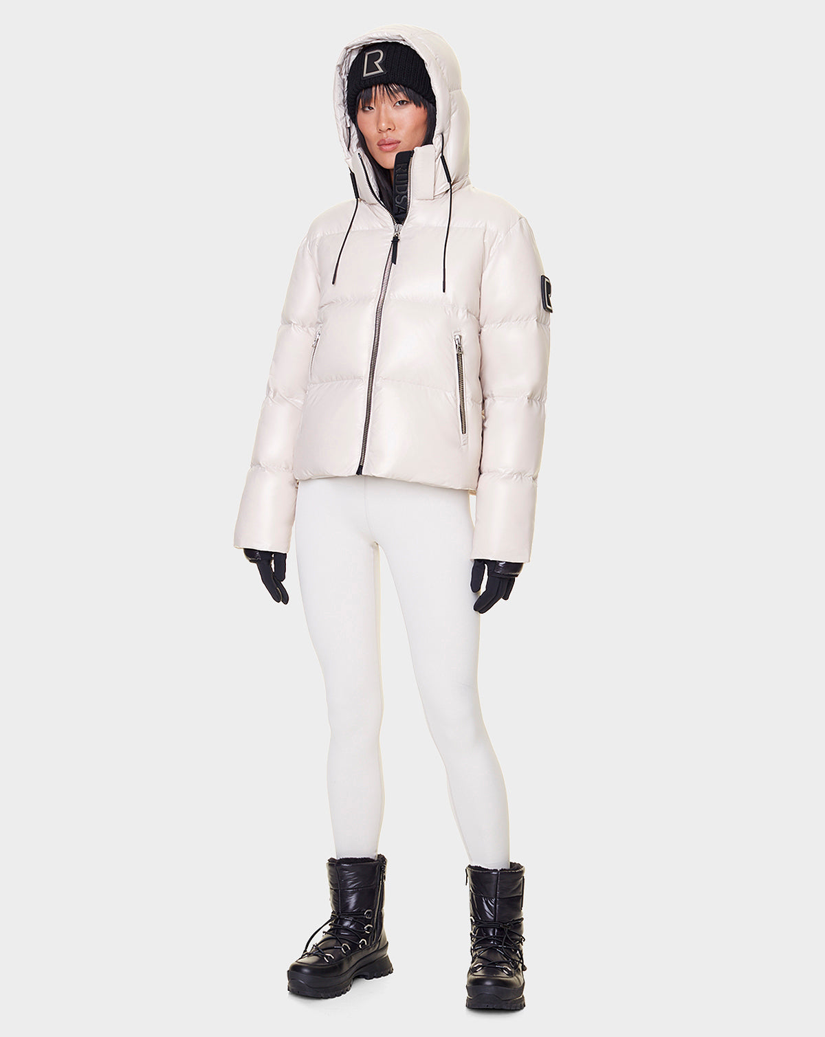 Women | DAVIE Down Puffer | Cream