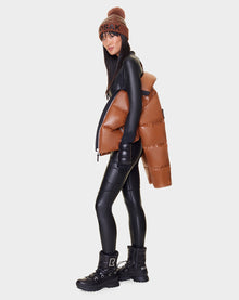 Women | DAVIE Down Puffer | Dark Camel