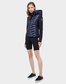 Women | MALYA Hybrid Lightweight Down Jacket | Deep Blue