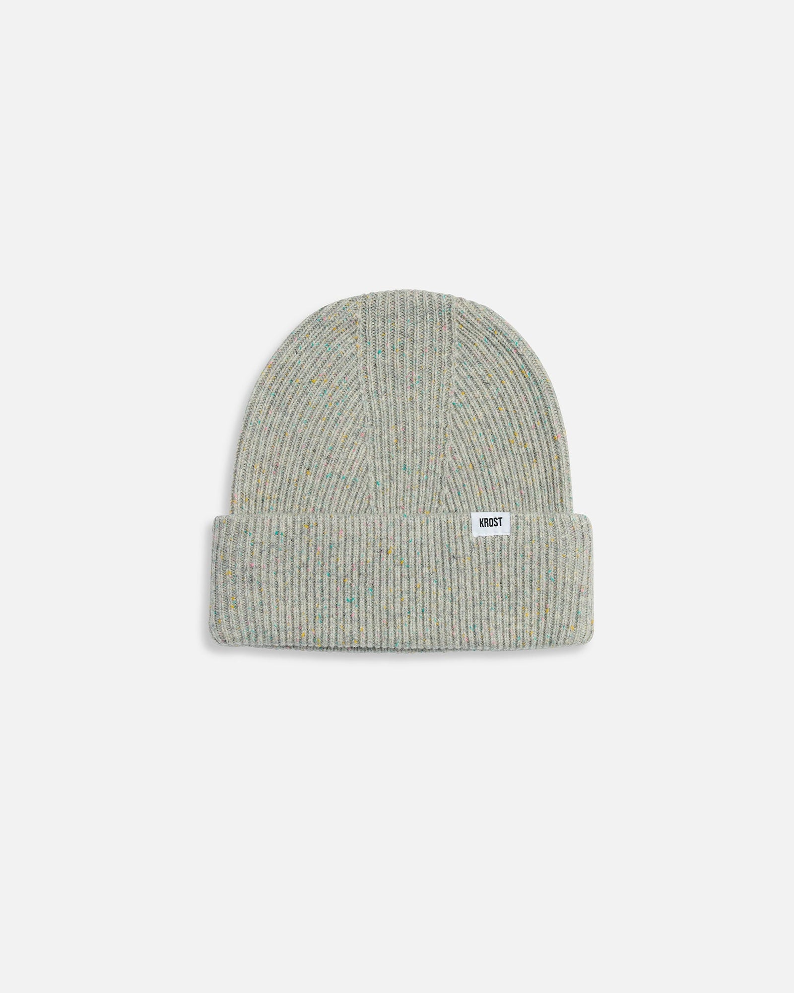 Wool Speckle Beanie (Nimbus Cloud) | Grey