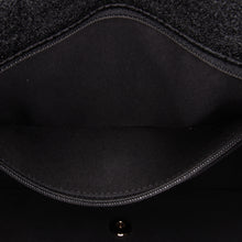 Chanel | Pre-Owned CC Bicolor Quilted Caviar Single Flap | Black