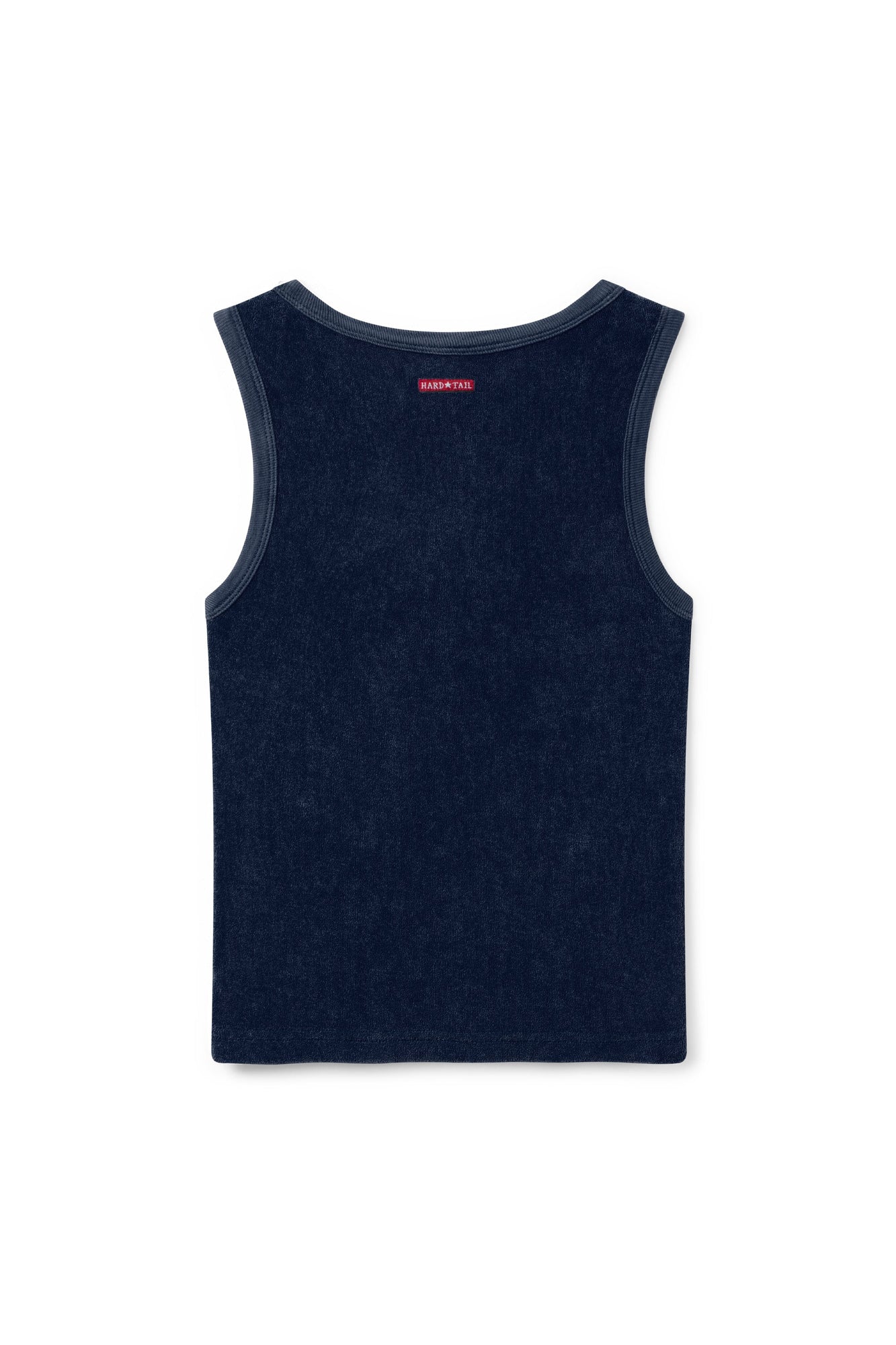 Women | Vintage Terry Fast Back V-Neck Tank | Past Midnight