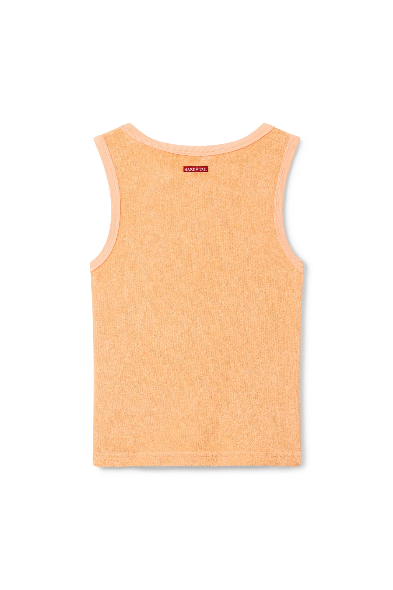 Women | Vintage Terry Fast Back V-Neck Tank | Orange Creamsicle