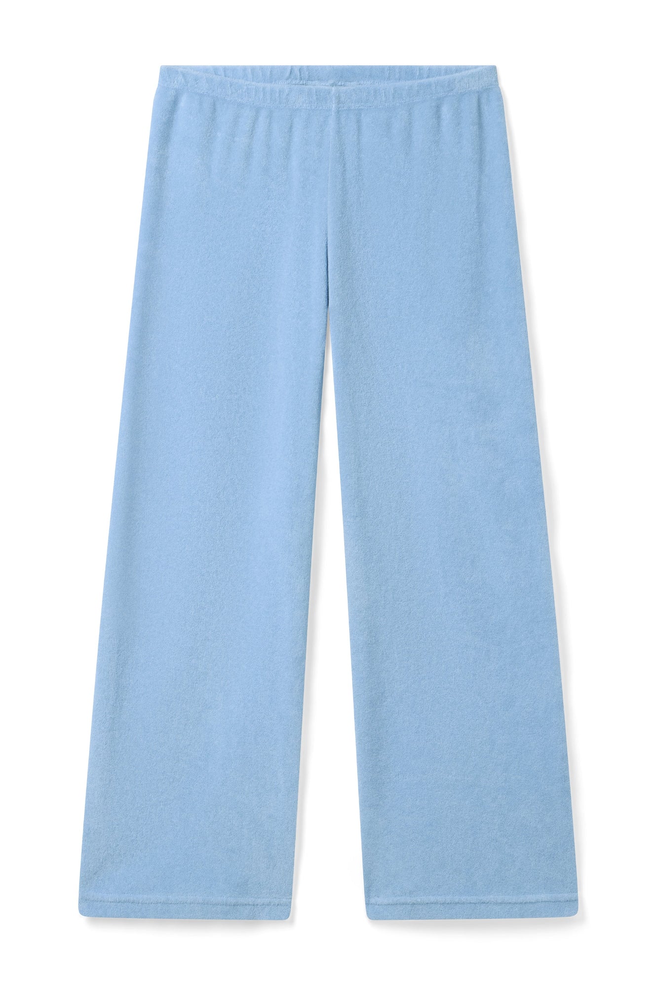 Women | Vintage Terry Low Rise Crop Pant | Periwinkle