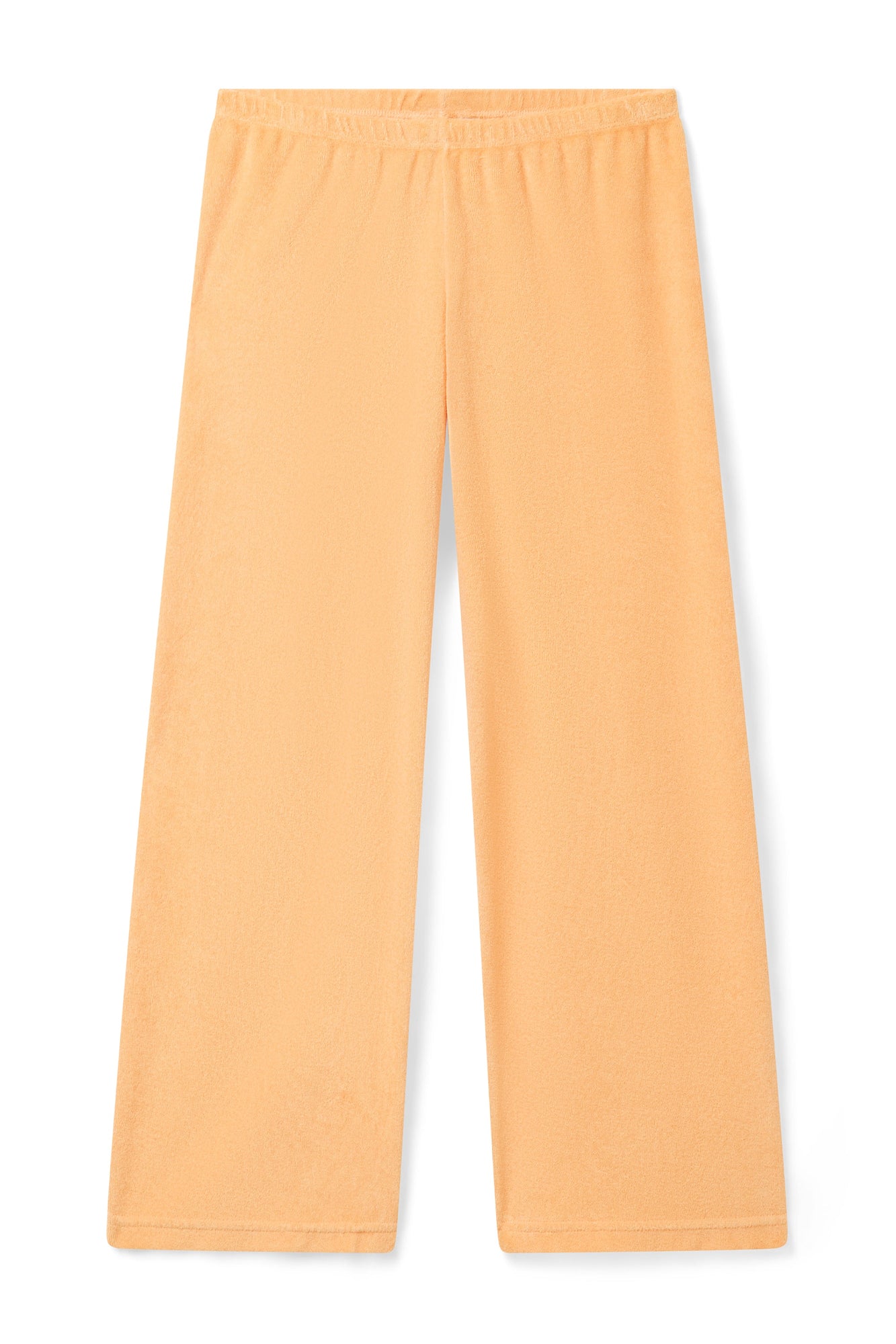 Women | Vintage Terry Low Rise Crop Pant | Orange Creamsicle