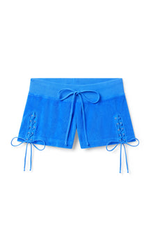Women | Vintage Terry Lace-Up Short | Marina