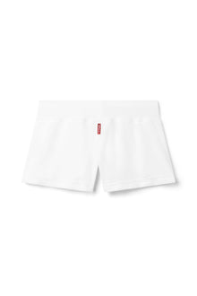 Women | Vintage Terry Lace-Up Short | White