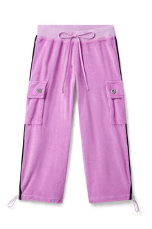 Kids | Kids Terry Paratrooper Pant | Violet