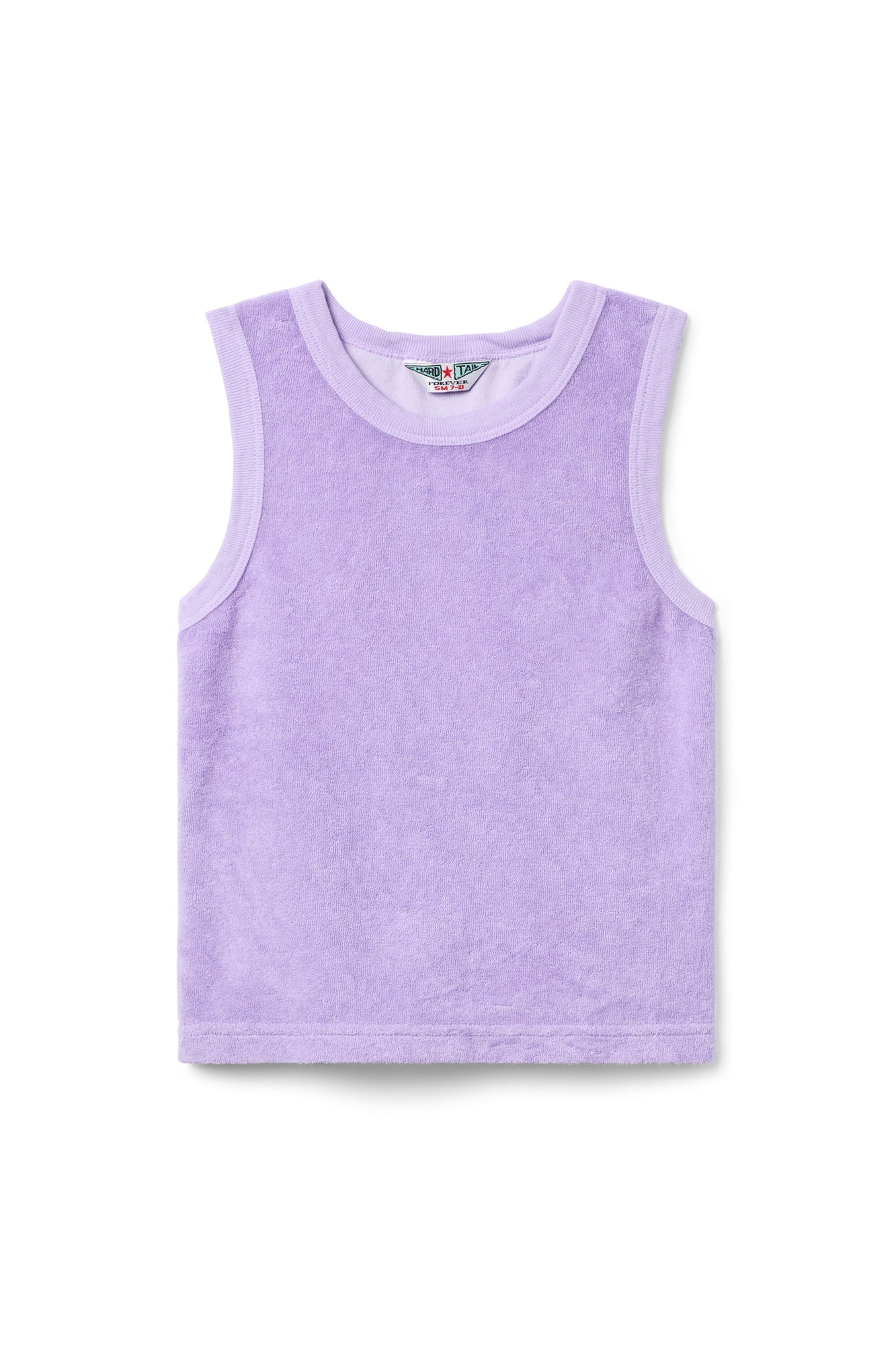 Kids | Kids Terry Fast Back Tank | Lilac