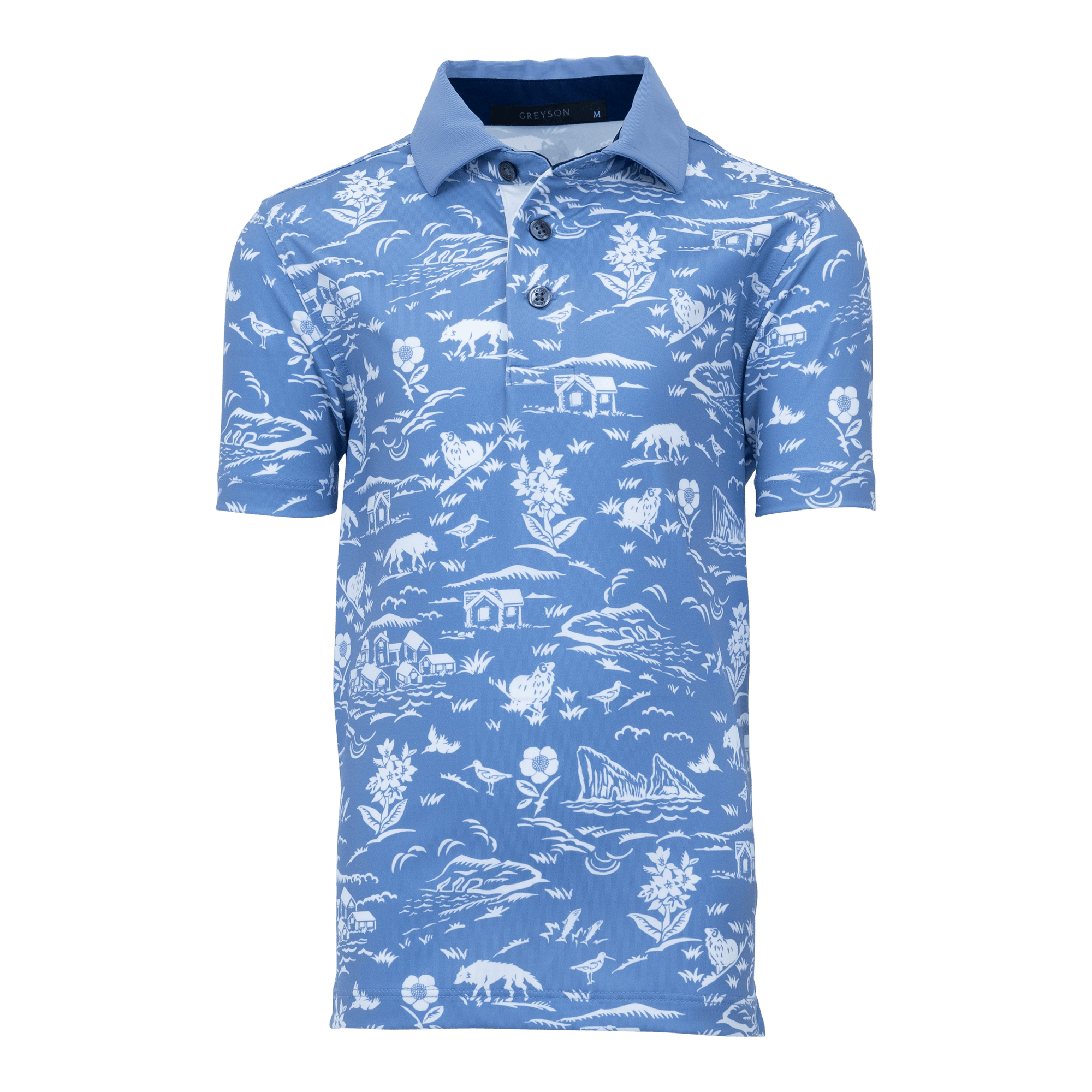 Boy | Hidden Village Polo | Cloud