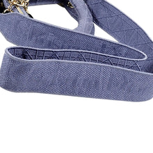 Dior | Pre-Owned Medium Canvas Cannage Lady D Lite | Purple/Light Purple