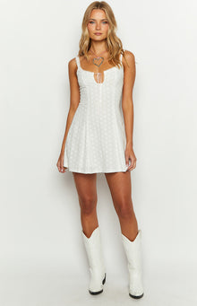 Yolanda Mini Dress | White
