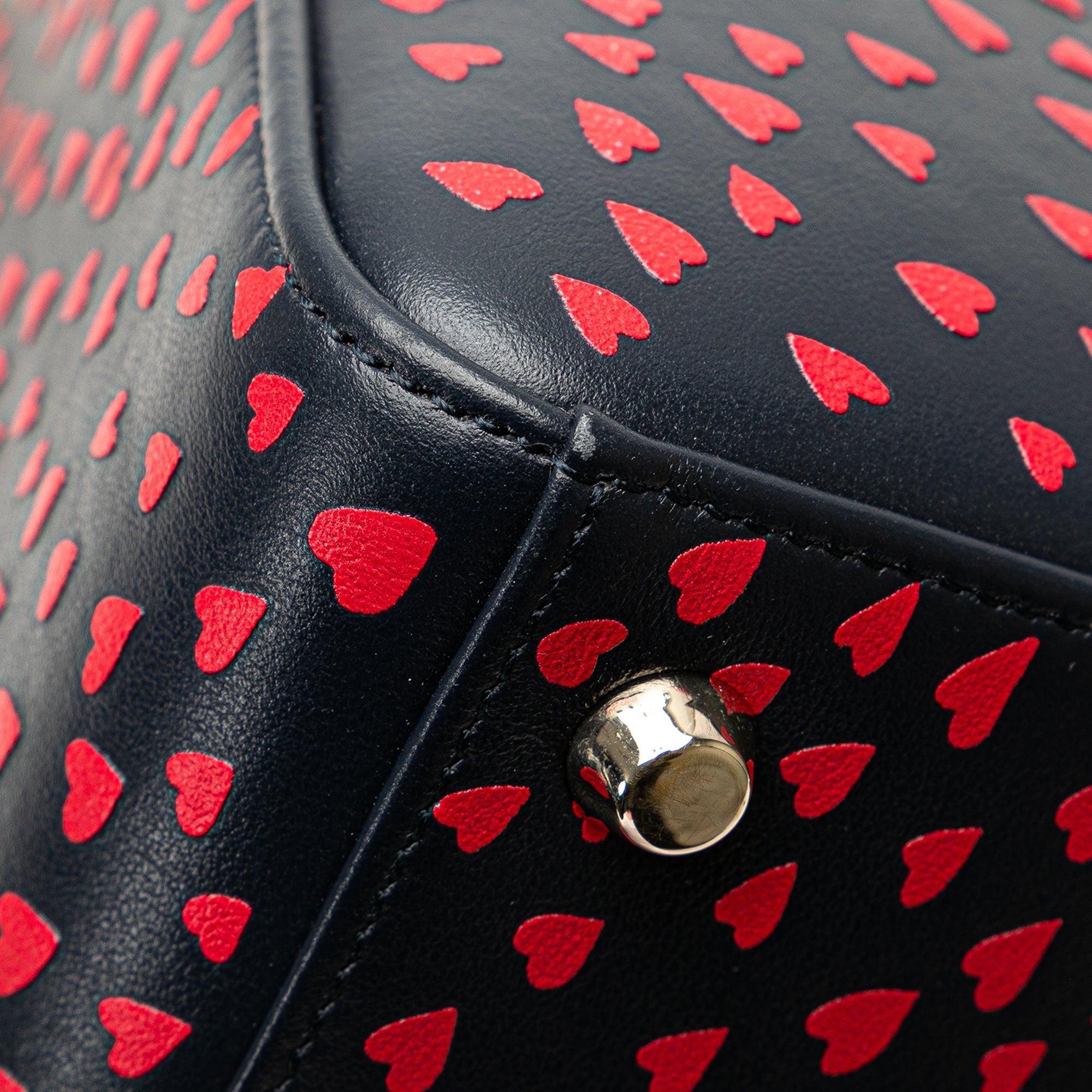 Dior | Pre-Owned Medium Calfskin I Love Paris Lady - I | Blue/Navy