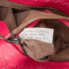 Bottega Veneta | Pre-Owned Nappa Intrecciato Bucket Bag - II | Pink/Hot Pink