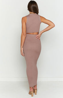 Zayrah Maxi Skirt | Mocha