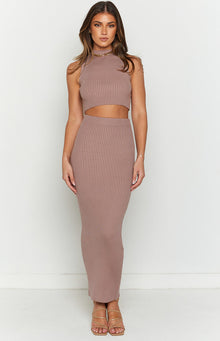 Zayrah Maxi Skirt | Mocha