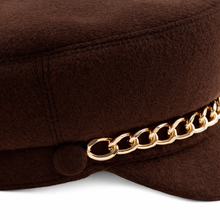 Marina Wool Cap | Chocolate