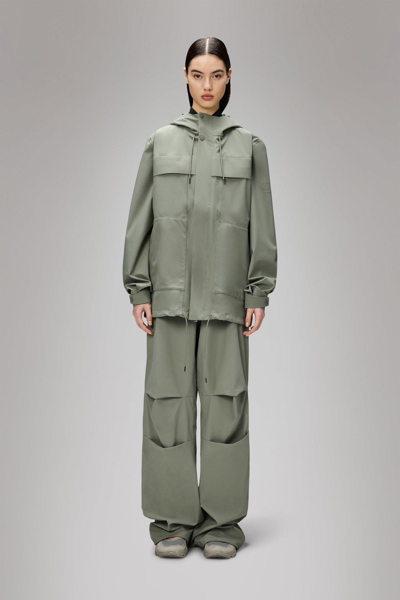 RAINS Suva Hardshell Cargo Jacket Drift Jacket