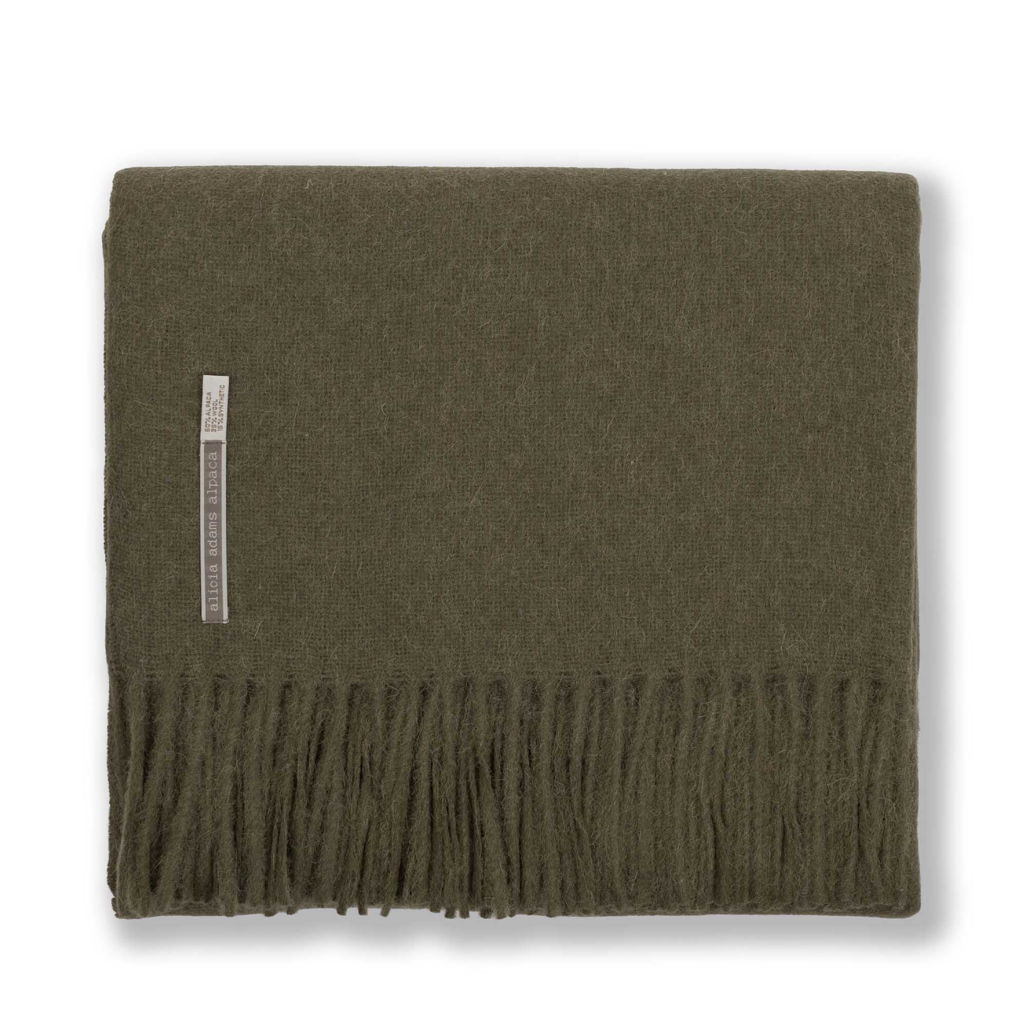 Patmos Throw | Forest Green