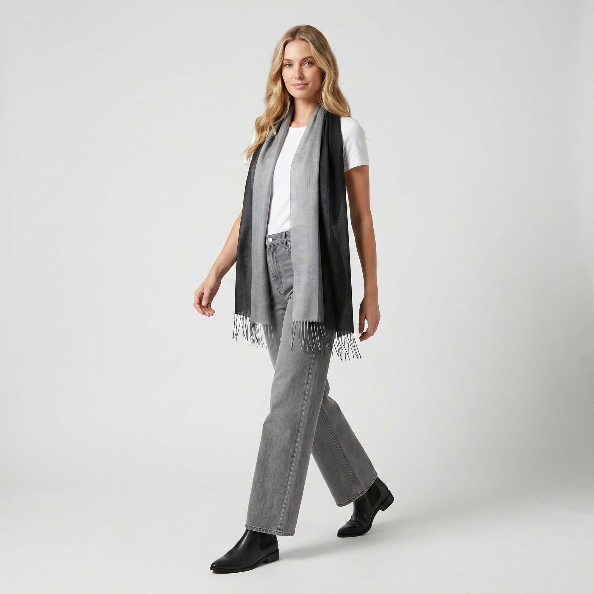 Unisex | Derby Wrap | Light Grey / Charcoal