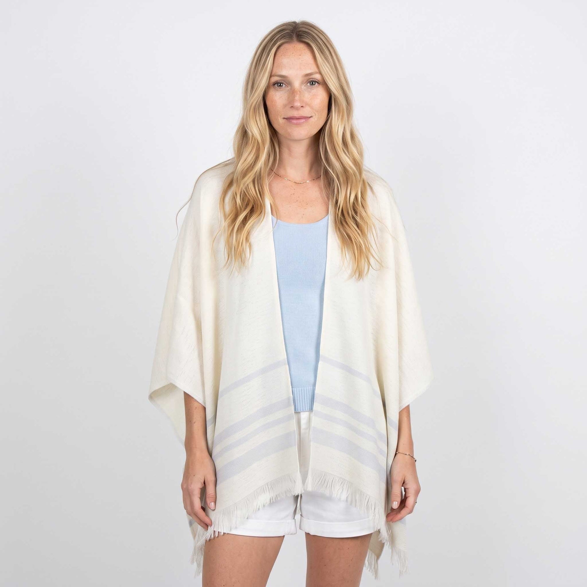 Women | Sail Kimono | Ivory / Powder