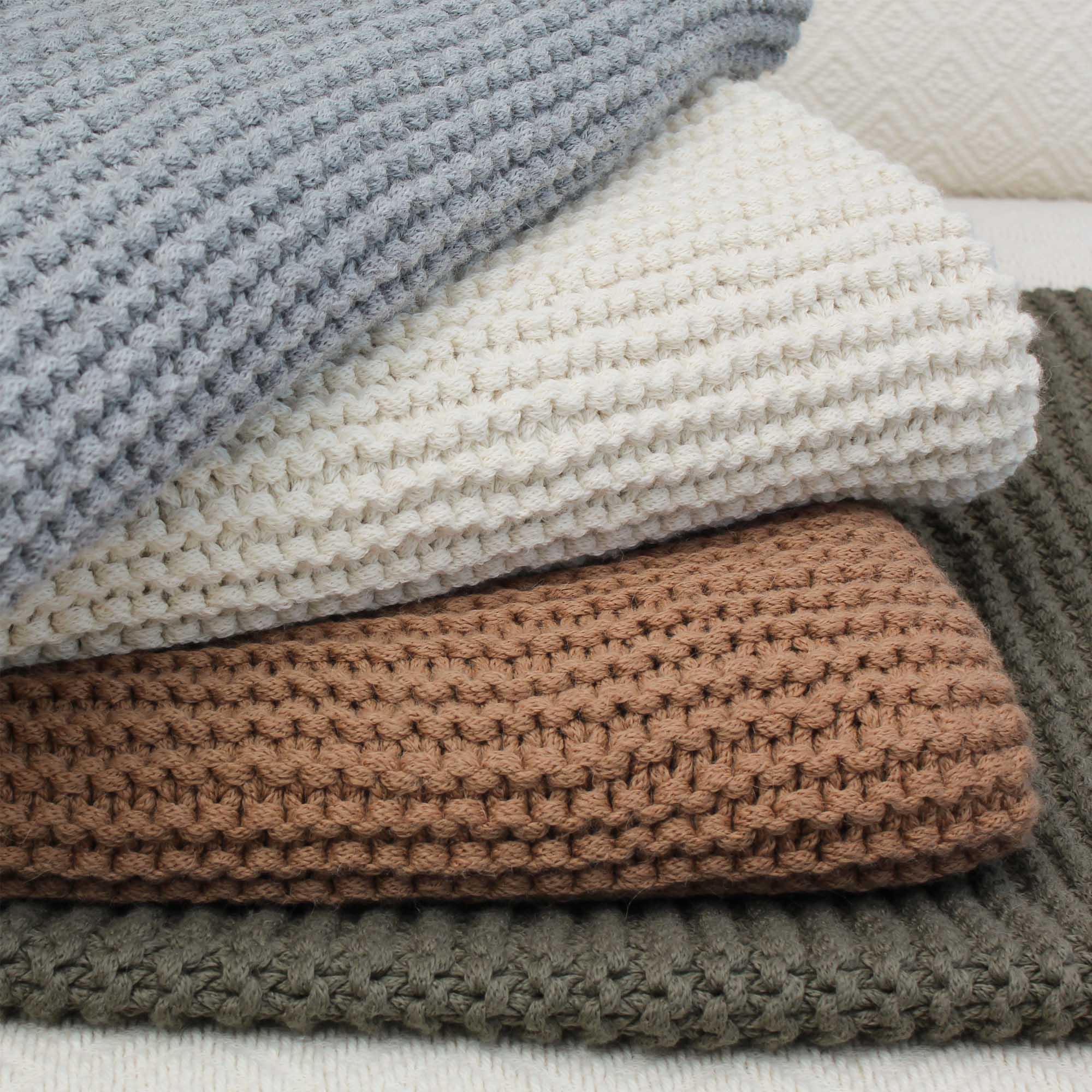 Morgan Throw | Light Grey