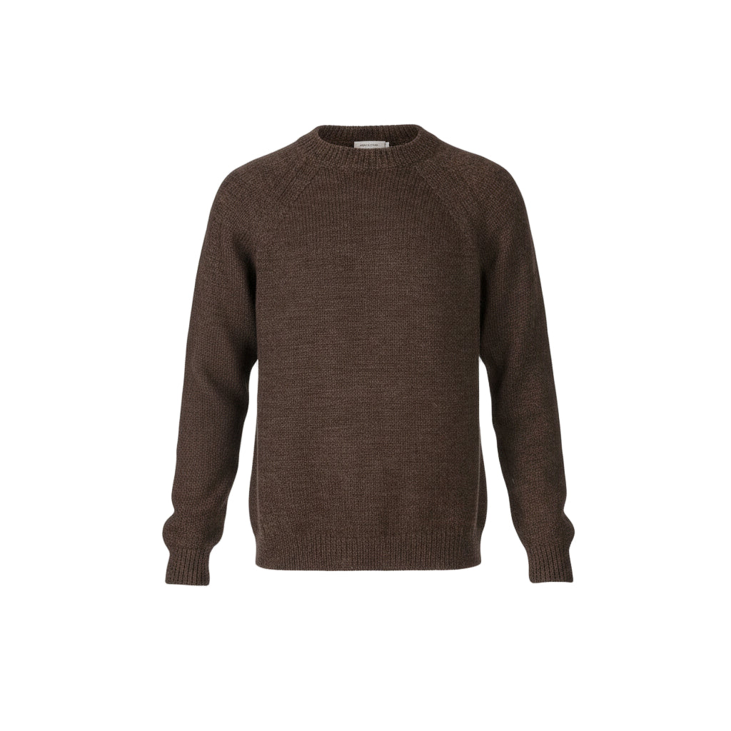 Crew Neck Sweater for Men | Chocolate
